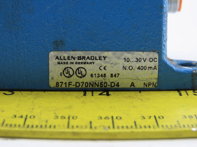 Allen Bradley 871F-D70NN50-D4/A Photo Switch 10-30VDC N.O. 400mA Series A