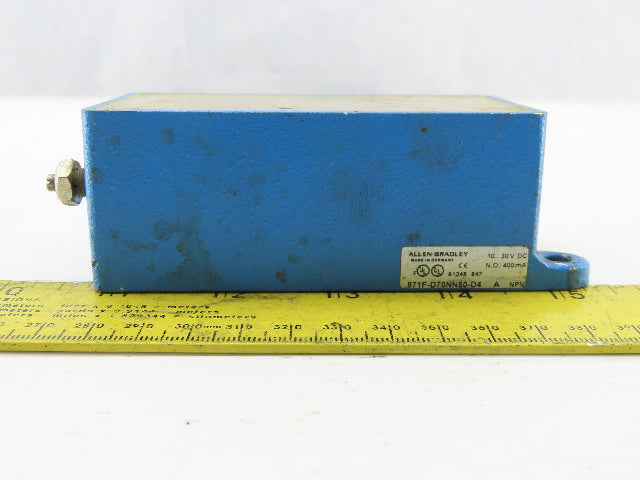 Allen Bradley 871F-D70NN50-D4/A Photo Switch 10-30VDC N.O. 400mA Series A