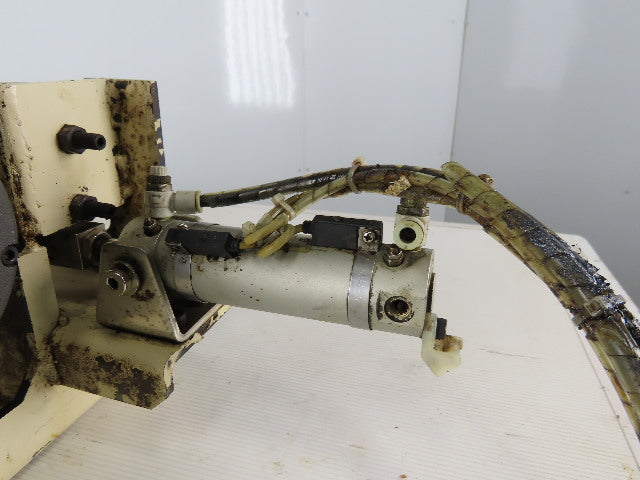 Muratec MW200 CNC Lathe Robot Gripper Loader W/Rail Assembly