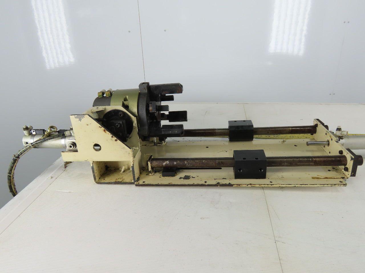 Muratec MW200 CNC Lathe Robot Gripper Loader W/Rail Assembly
