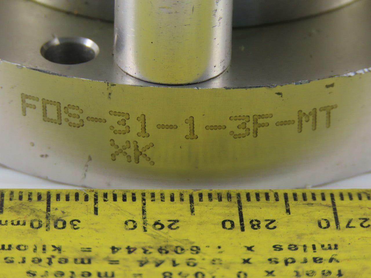 Bimba FOS-31-1-3F-MT 1-1-1/2" Bore 3/4" Stroke Flat-1 Double Acting Air Cylinder