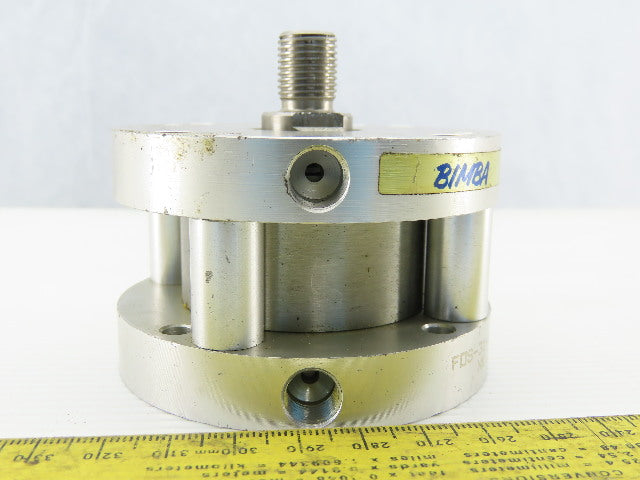 Bimba FOS-31-1-3F-MT 1-1-1/2" Bore 3/4" Stroke Flat-1 Double Acting Air Cylinder