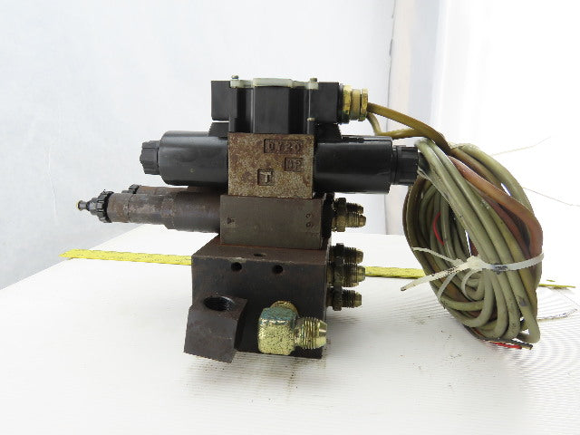 Nachi SL-G01-EX3-R-D-30 & SL-G01-EX3-GR-D2-31 Hydraulic Solenoid Valve Assembly
