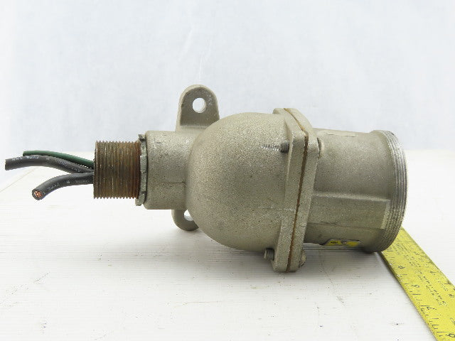 Pyle National 222-0A-4 600V Plug Receptacle 60A 2 Pole 3 Wire