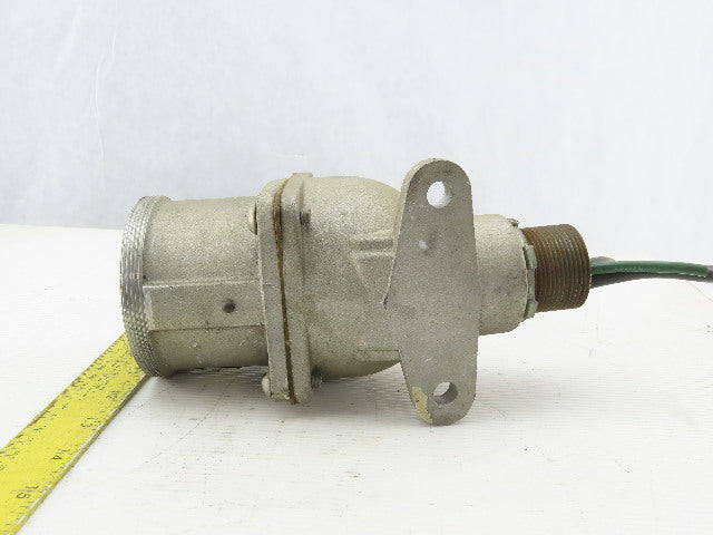 Pyle National 222-0A-4 600V Plug Receptacle 60A 2 Pole 3 Wire