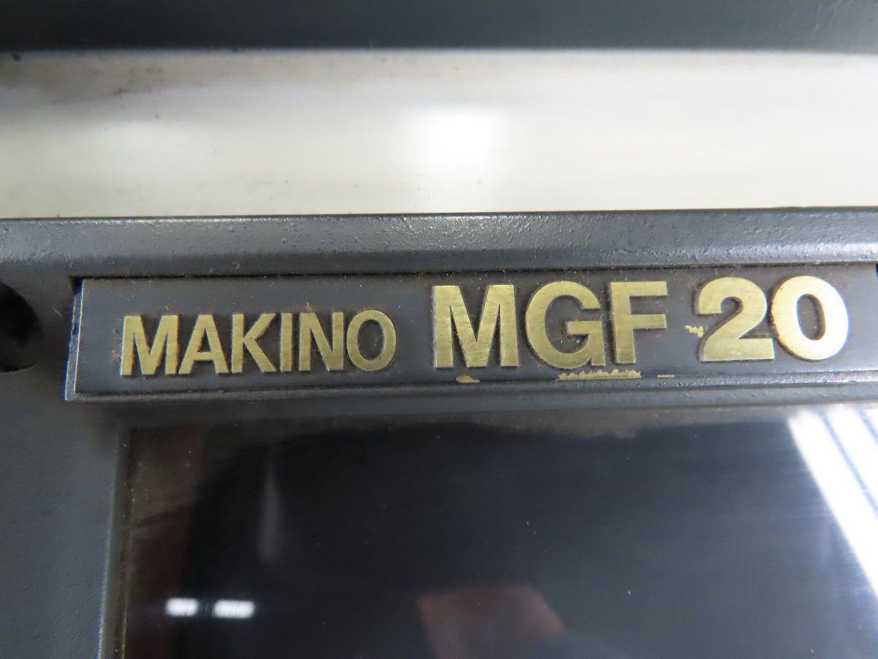 Makino MGF20 CNC Operator Interface Control Panel