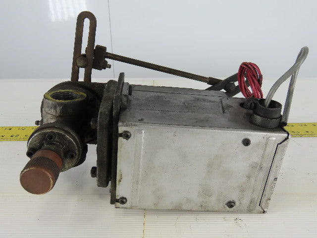 Barber-Coleman EA57 Actuator 0.65A 120V 60Hz 40W W/2-3706 1" NPT Valve