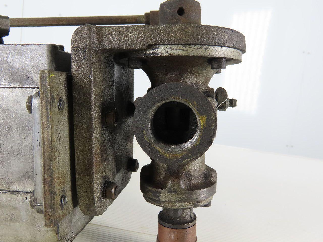 Barber-Coleman EA57 Actuator 0.65A 120V 60Hz 40W W/2-3706 1" NPT Valve