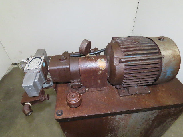 Continental Hydraulics 25 Gallon Hydraulic Power Unit W/PVR1-120-Y1199-F Pump