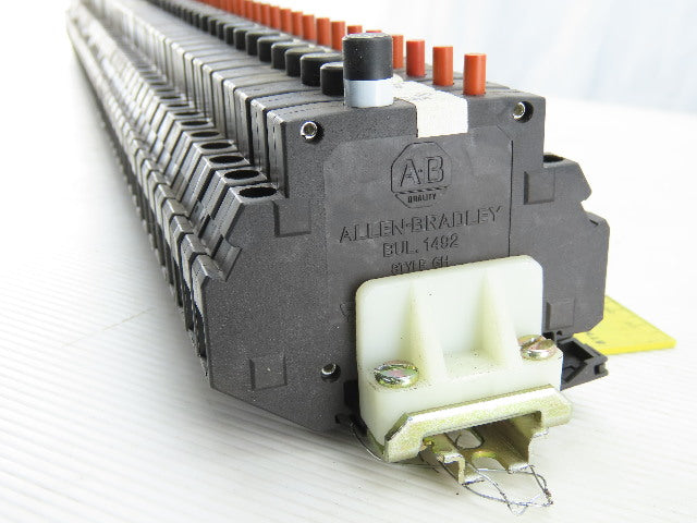 Allen Bradley 1492-GH015 Rail 52 Circuit Breaker 22-1.5A 10-1A 10-0.5A 10-0.2A
