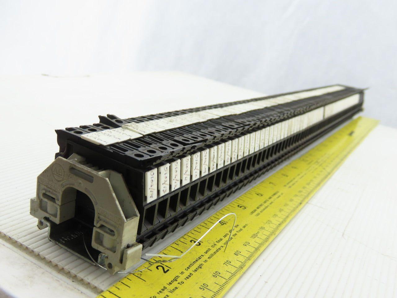 Allen Bradley 1492-WFB4 DIN Rail Mount 72 Fuse Holders