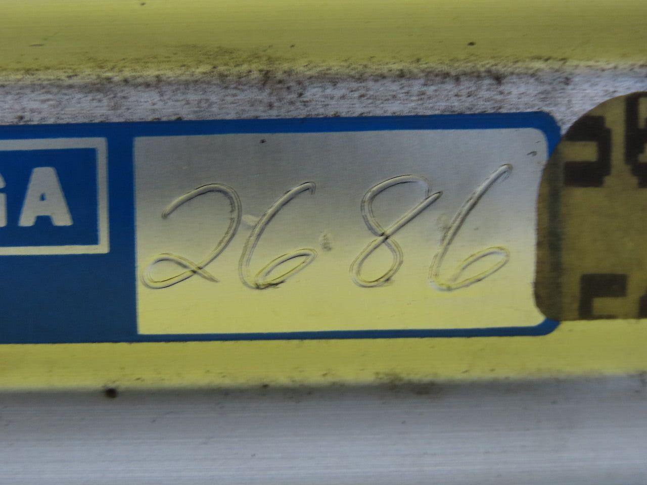 E-Line-Origa 2686 Pneumatic Air Cylinder 1" Bore 4" Stroke 8mm Double Rods