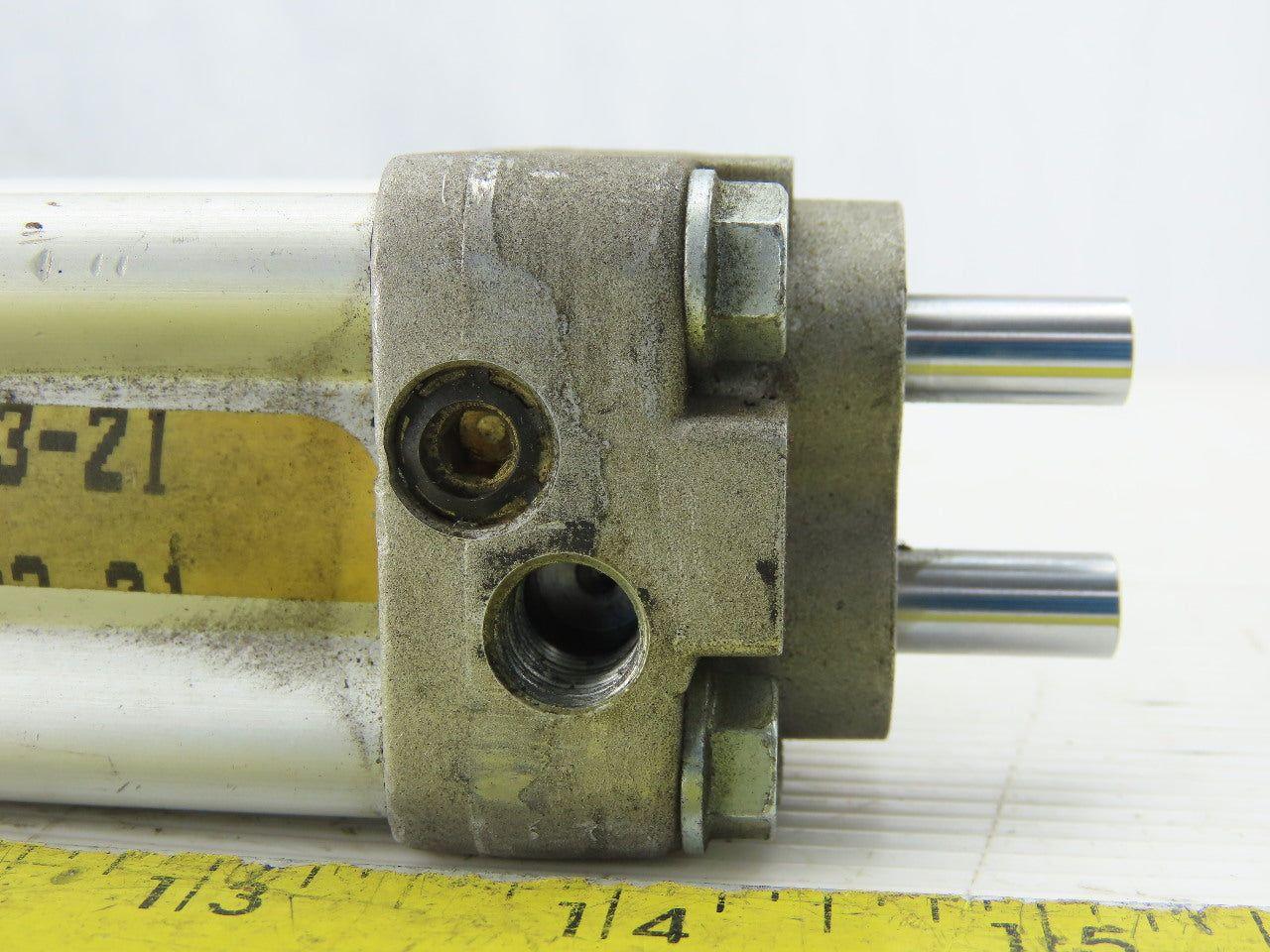 E-Line-Origa 2686 Pneumatic Air Cylinder 1" Bore 4" Stroke 8mm Double Rods