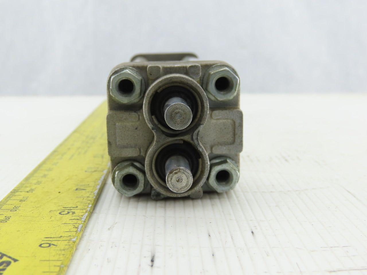 E-Line-Origa 2686 Pneumatic Air Cylinder 1" Bore 4" Stroke 8mm Double Rods