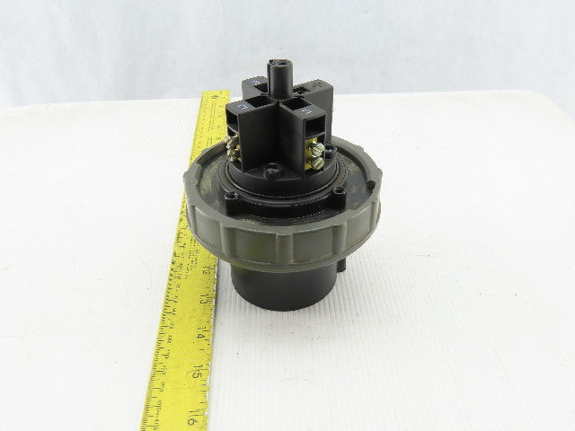 Pass & Seymour PS460p-W Watertight Plug 60A 3Ph 600VAC