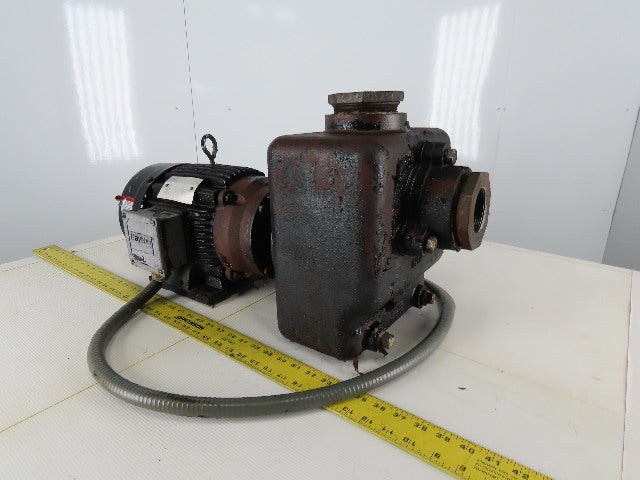 Dayton LTCG23T 3Hp 3450RPM 208-230/460V 3" x 3" Centrifugal Pump