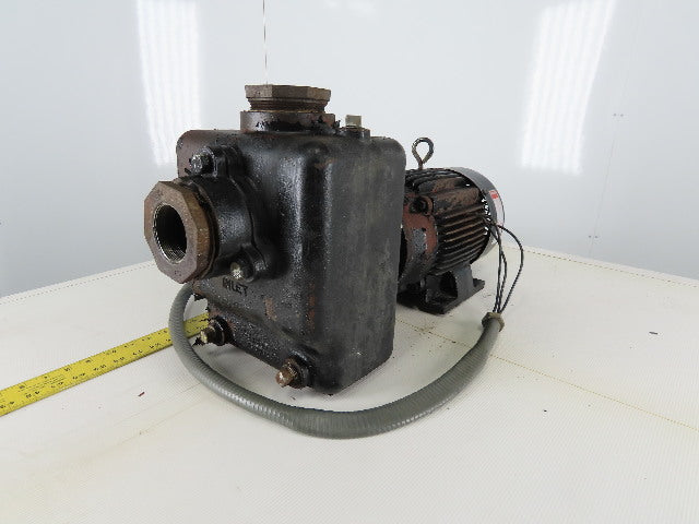 Dayton LTCG23T 3Hp 3450RPM 208-230/460V 3" x 3" Centrifugal Pump