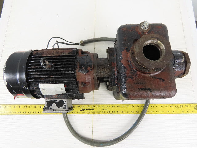 Dayton LTCG23T 3Hp 3450RPM 208-230/460V 3" x 3" Centrifugal Pump