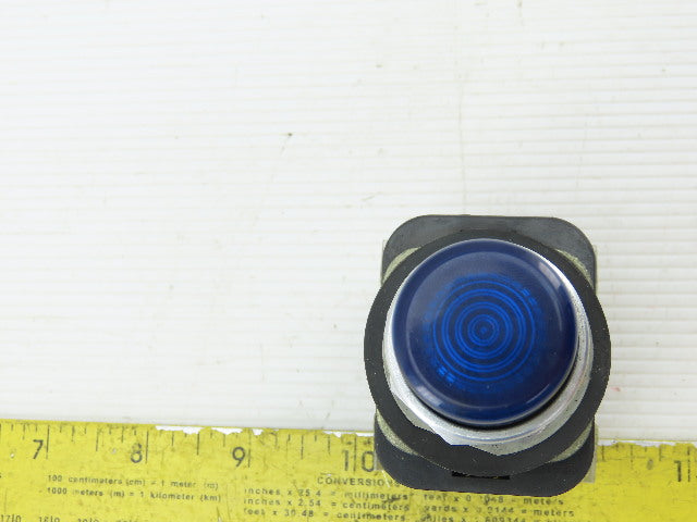 Allen Bradley 800T-QT10B/T Blue Push Button 1N.O 1N.C 120V Series T