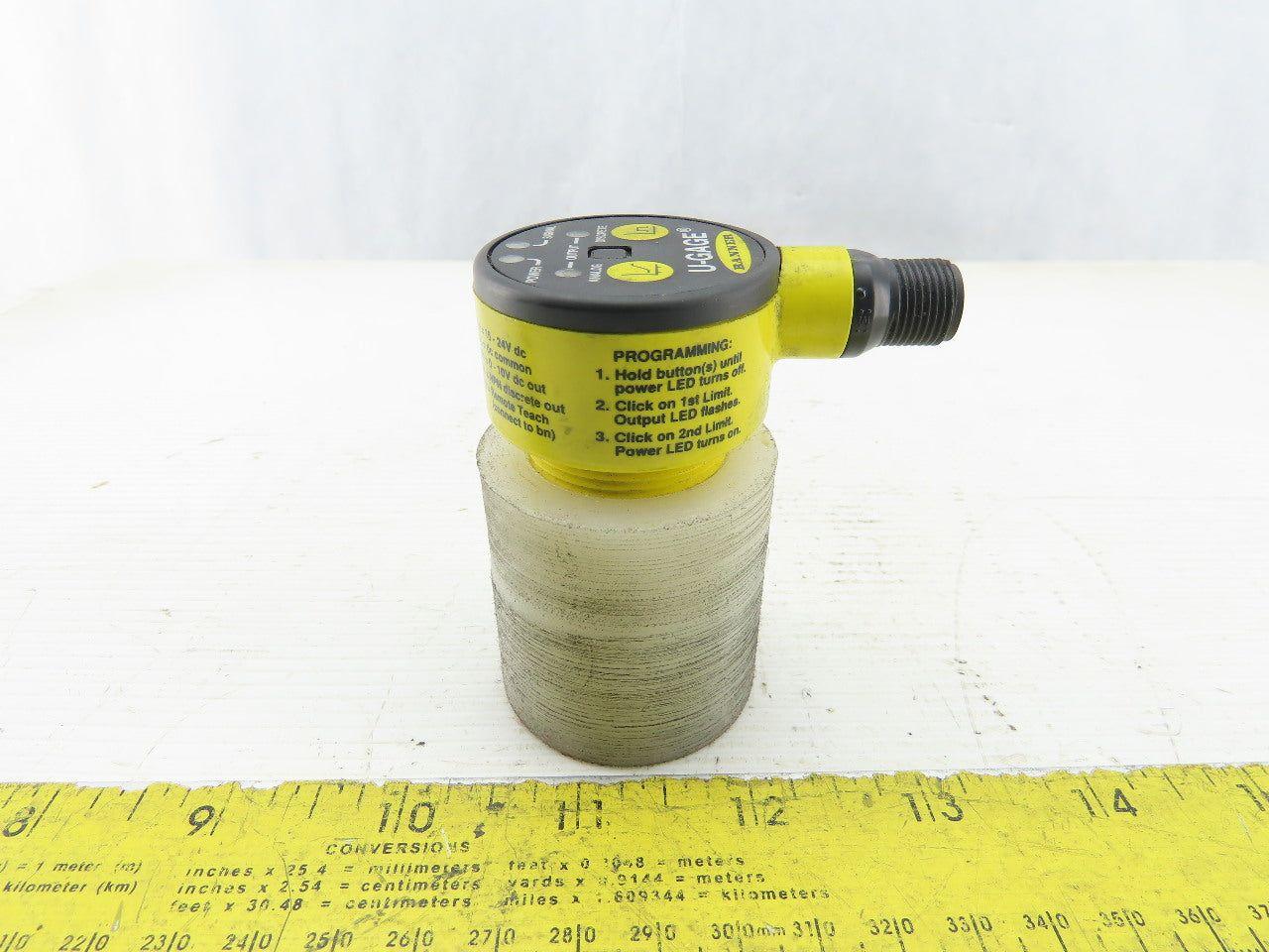 Banner T3UUNBQ U-Gauge Sensor 15-24V DC