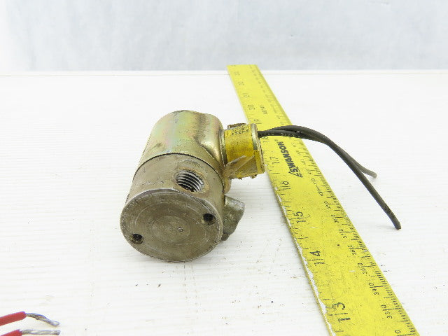 Skinner V53LB2100 120V Solenoid Operated Valve 1/4" Ports Lot Of 2