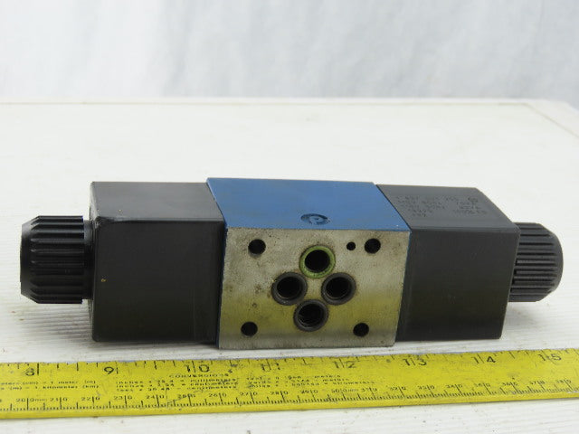 Bosch 081WV06P1V1005WS 4/3 Position 4500PSI Solenoid Hydraulic Valve 115V Coil