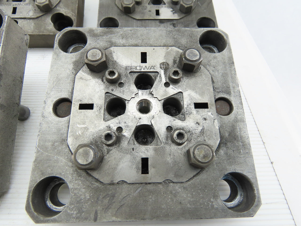 EDM Tooling 5"x5"x1" Aluminum Adapter Plate Lot of 10