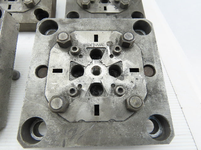 EDM Tooling 5"x5"x1" Aluminum Adapter Plate Lot of 10