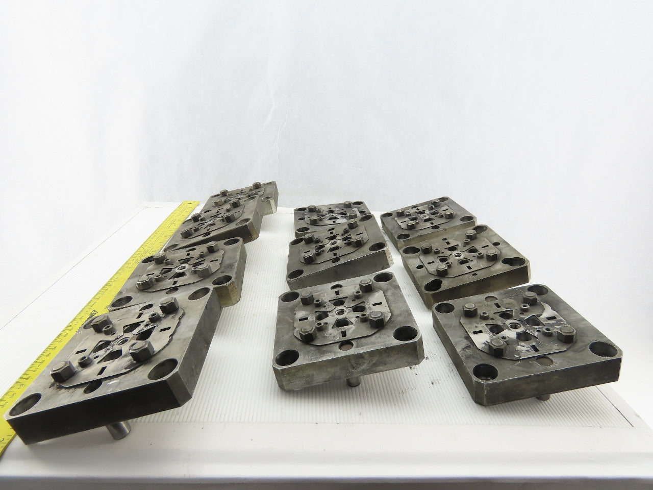 EDM Tooling 5"x5"x1" Aluminum Adapter Plate Lot of 10