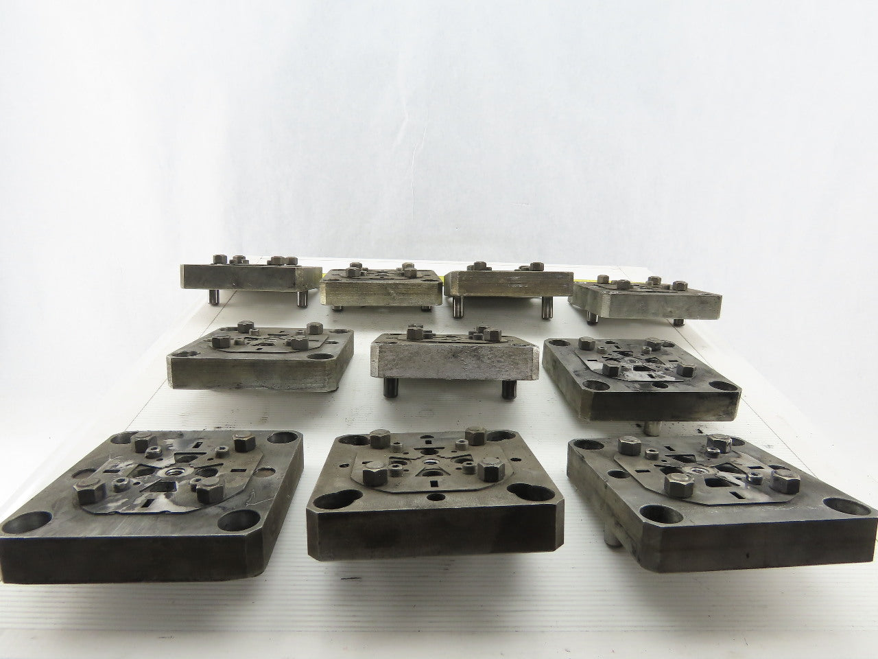 EDM Tooling 5"x5"x1" Aluminum Adapter Plate Lot of 10