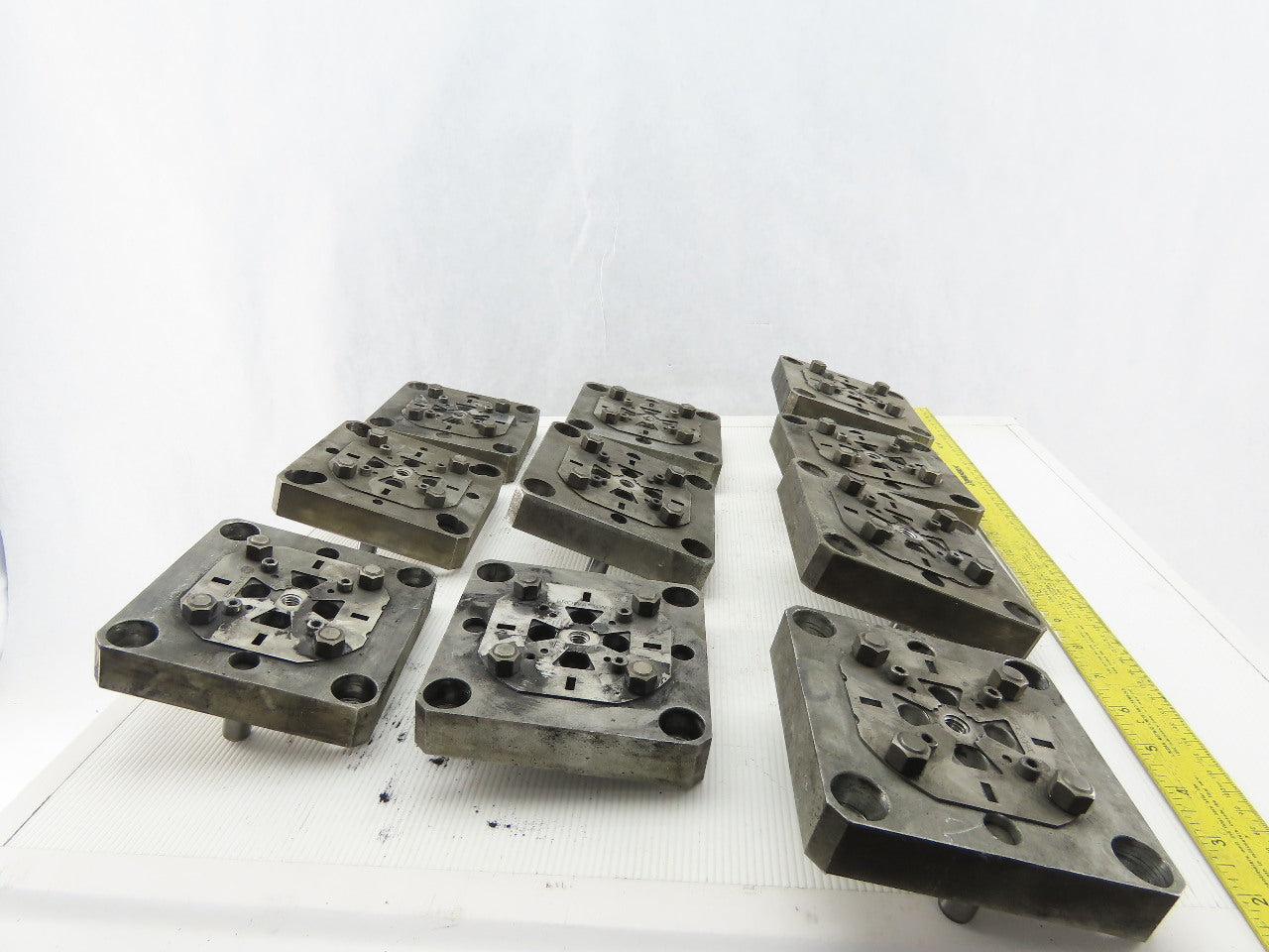 EDM Tooling 5"x5"x1" Aluminum Adapter Plate Lot of 10
