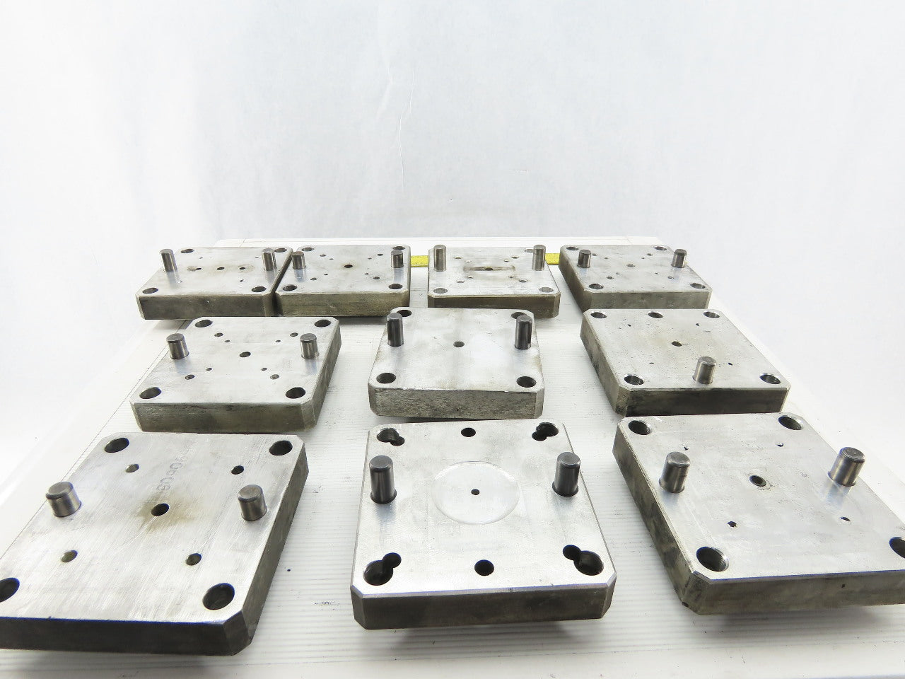EDM Tooling 5"x5"x1" Aluminum Adapter Plate Lot of 10