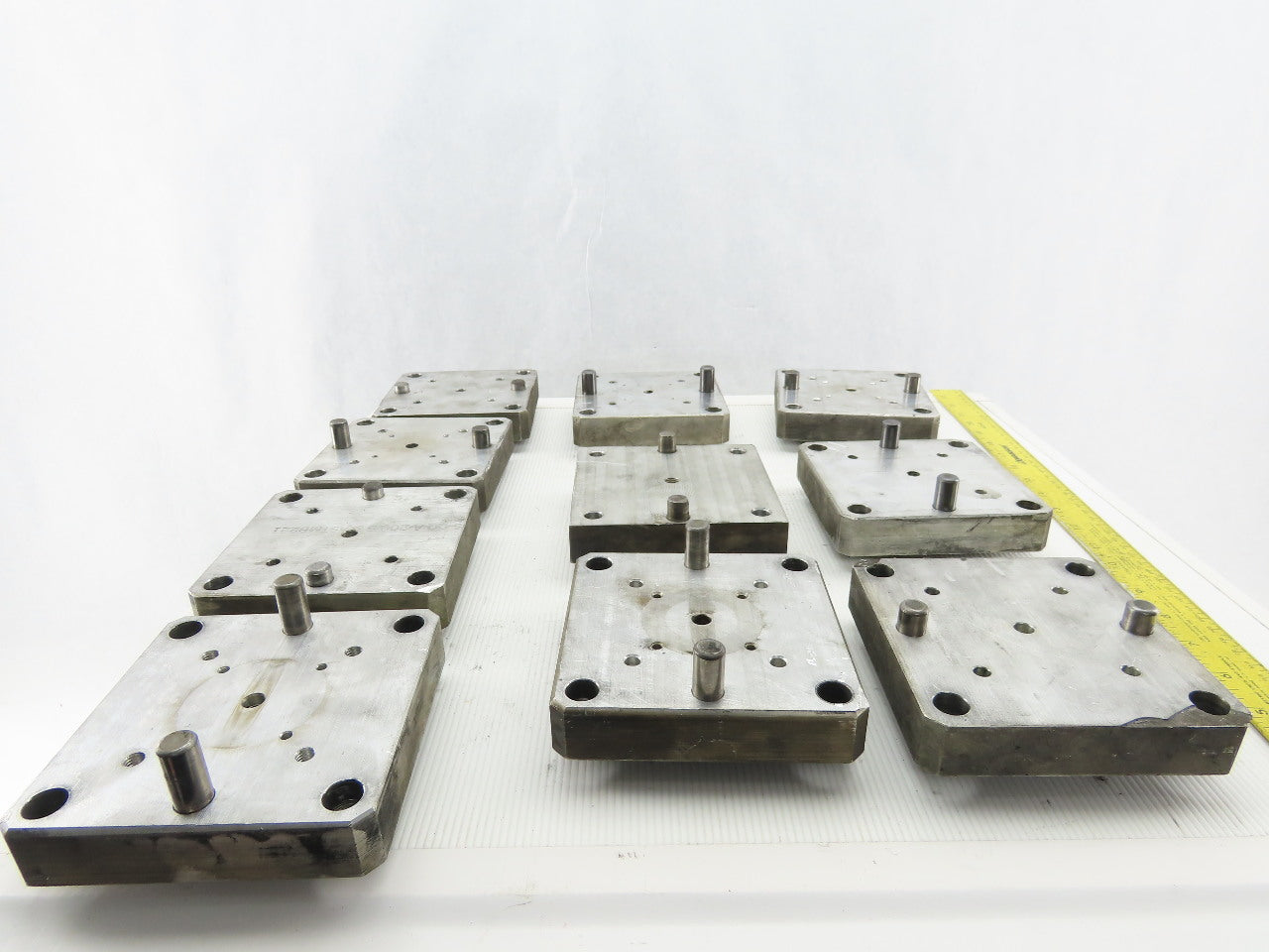 EDM Tooling 5"x5"x1" Aluminum Adapter Plate Lot of 10