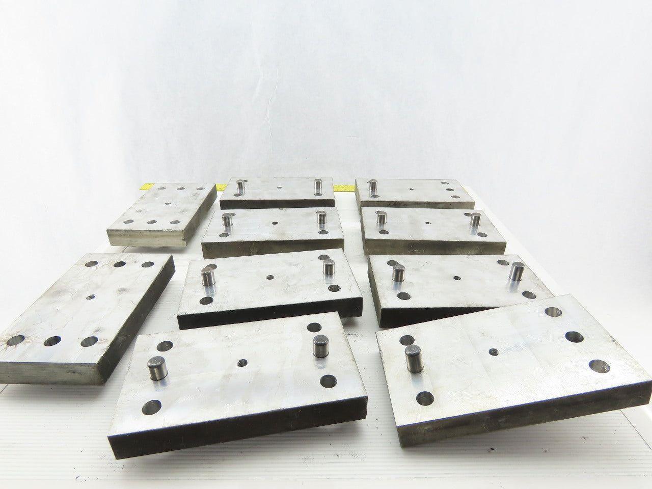 EDM Tooling 5"x5"x1" Aluminum Adapter Plate Lot of 10