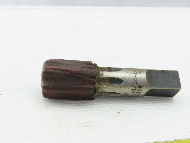 Dodge J-124 1-1/16"-12TR 6 Flute Plug Tap 41/64" Square Shank