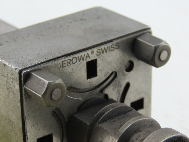 EDM Electrode Holder Tooling 7" Projection W/Spigot For Round Stock Graphite