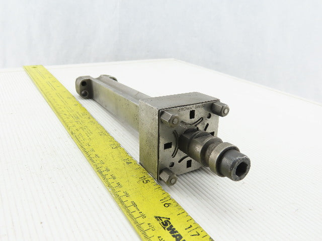 EDM Electrode Holder Tooling 7" Projection W/Spigot For Round Stock Graphite