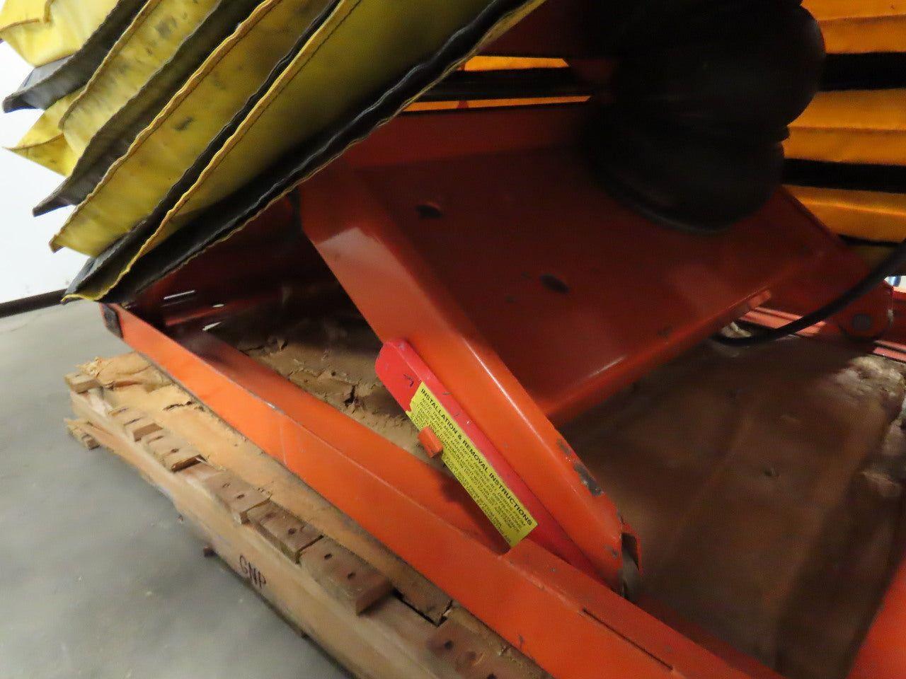 Knight 4000Lb Capacity Pneumatic Scissor Lift 56"x50" Turn Table 13-36" Height