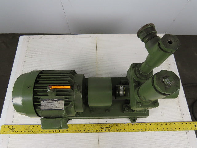 Mikuni 343-1 2" NPT Cast Iron Water/Coolant Pump 3.7KW 200/220V 3Ph 1730 RPM