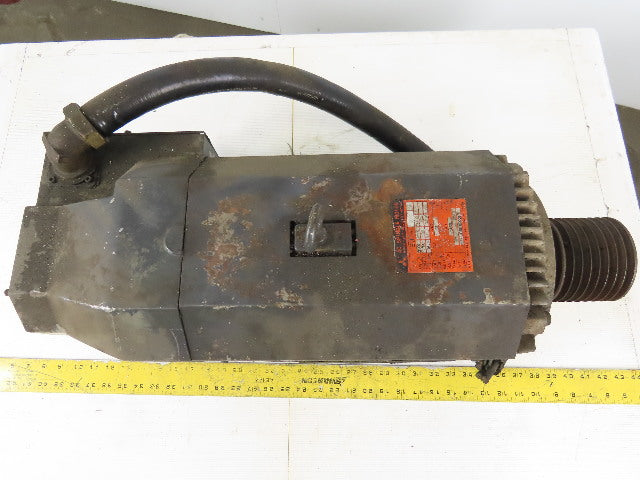 Mitsubishi SJ-18.5 A AC Spindle Servo Motor From a MAZAC QT20N UNI CNC Lathe