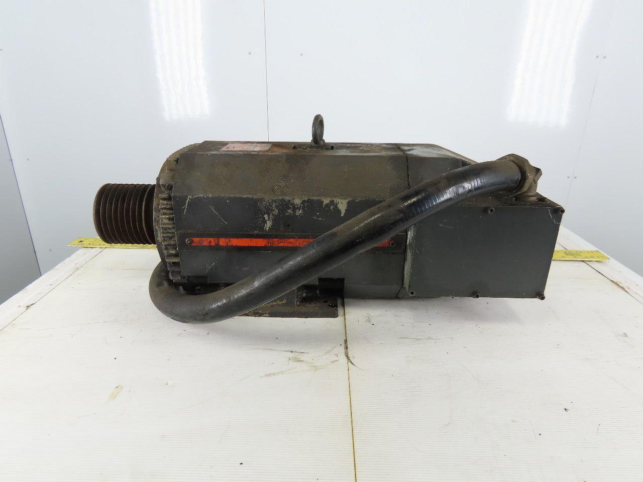 Mitsubishi SJ-18.5 A AC Spindle Servo Motor From a MAZAC QT20N UNI CNC Lathe