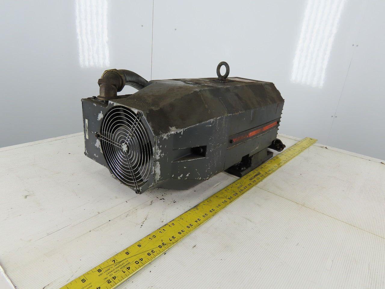 Mitsubishi SJ-18.5 A AC Spindle Servo Motor From a MAZAC QT20N UNI CNC Lathe