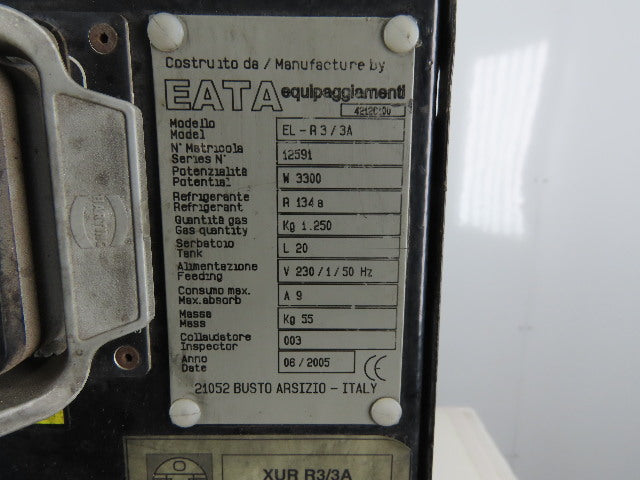 EATA EL-R3 Refrigerated Chiller Cooler 230V 1Ph 50Hz Part or repair