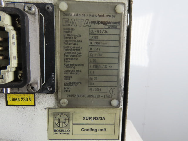EATA EL-R3/3A Refrigerated Chiller Cooler 230V 1Ph 50Hz