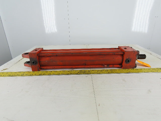 Hydraulic Tie Rod Cylinder 3.5" Bore 18" Stroke Clevis Mount