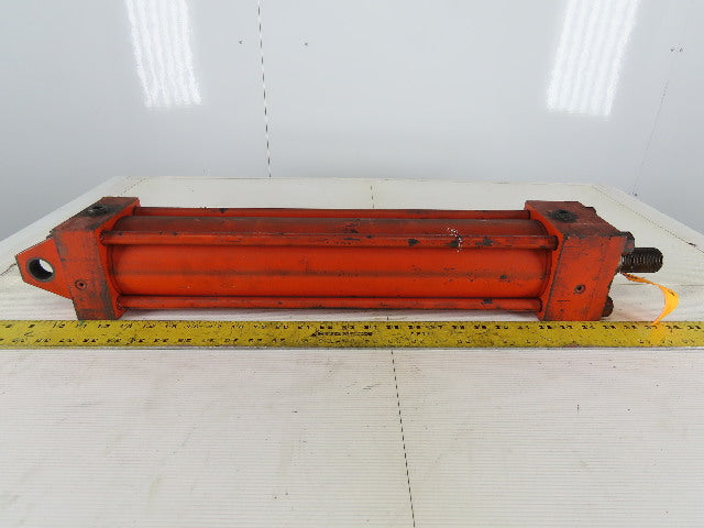 Hydraulic Tie Rod Cylinder 3.5" Bore 18" Stroke Clevis Mount