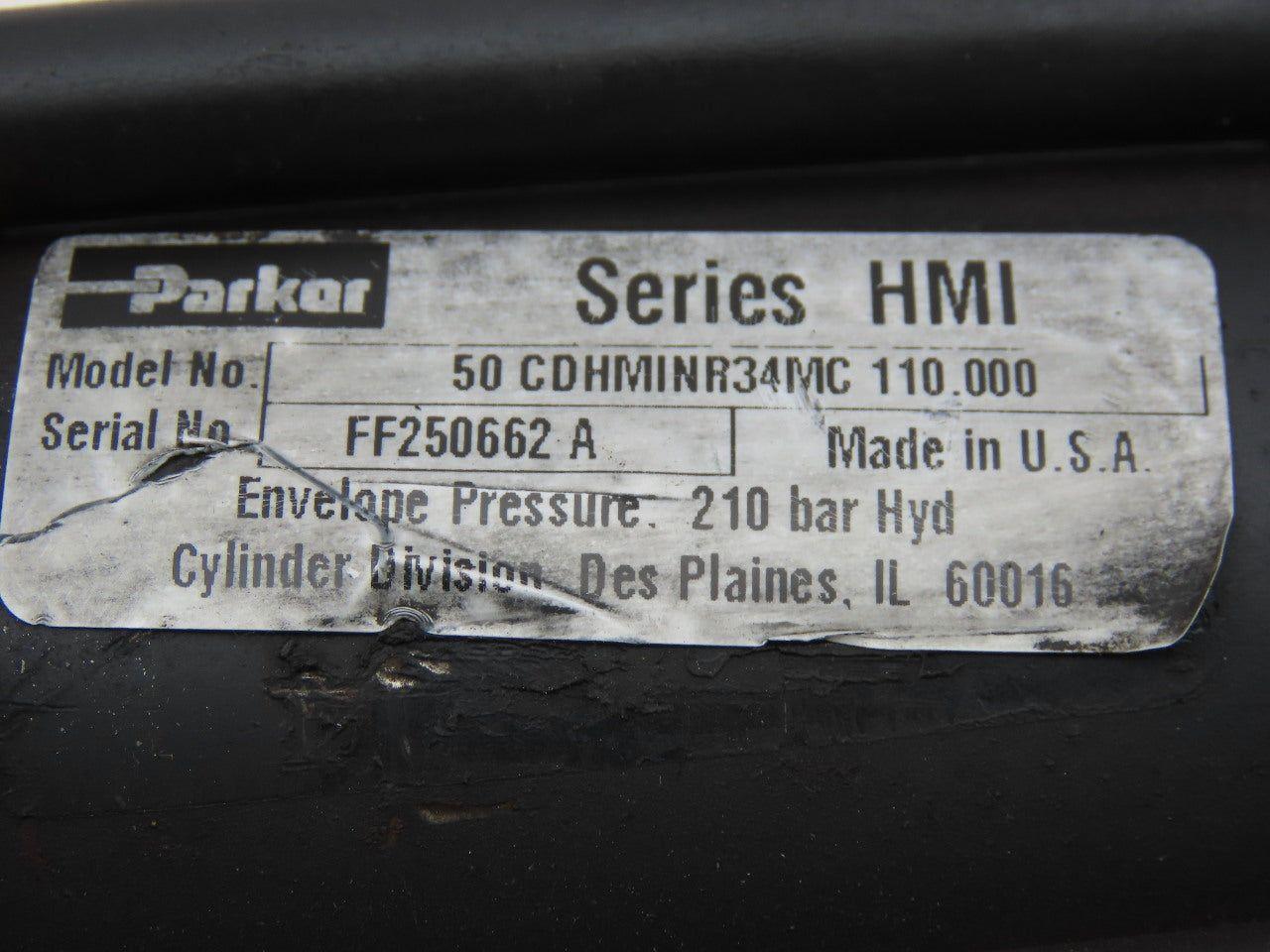 Parker 50 CDHMINR34MC 110.00 Hydraulic Cylinder 60mm Bore 95mm Stroke