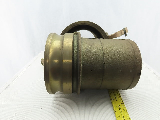 6C Type C Brass 6" Camlock Coupling Fitting Male And Female Set