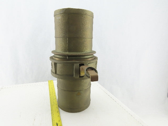6C Type C Brass 6" Camlock Coupling Fitting Male And Female Set