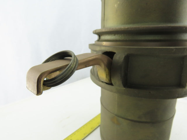 6C Type C Brass 6" Camlock Coupling Fitting Male And Female Set